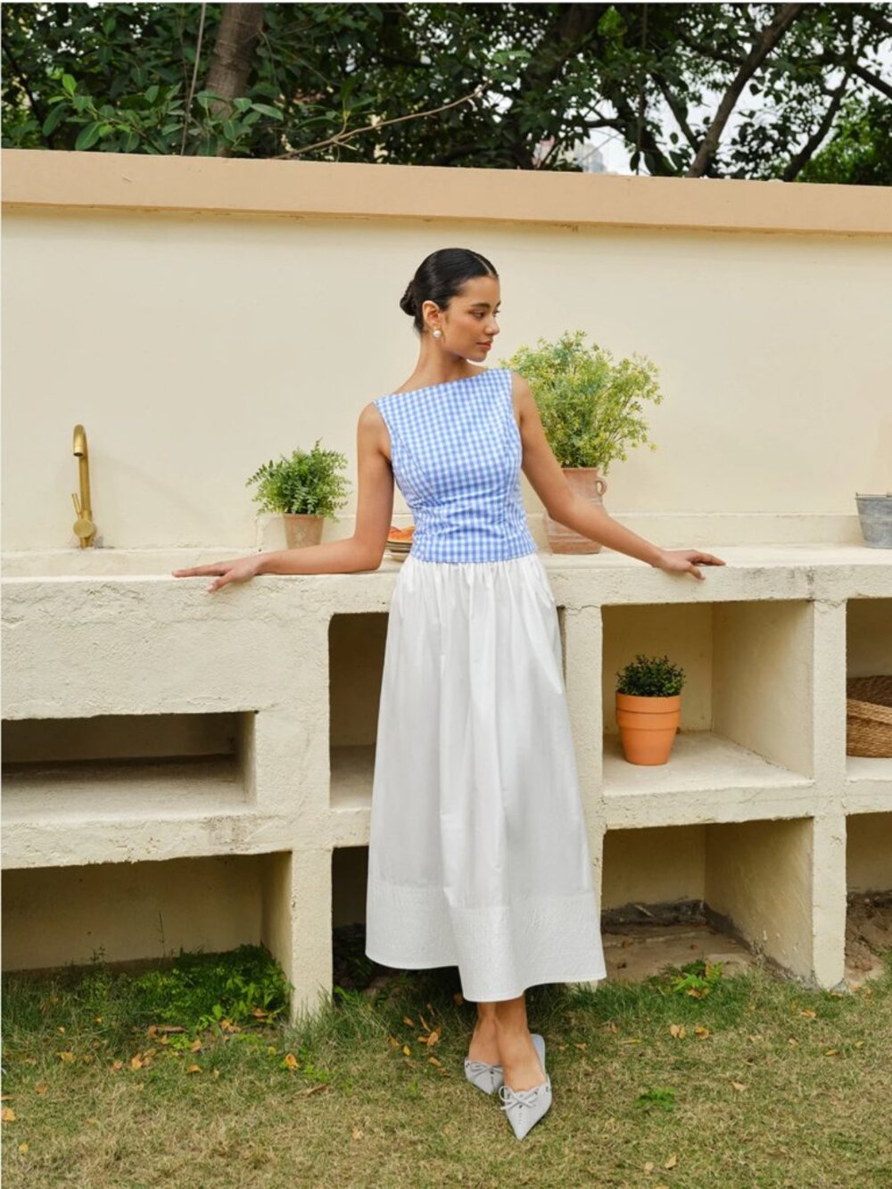 Commense High Waist Flared Skirt Size XS Minimalist Chic - Picture 4 of 14